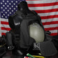 Krydex Tactical Zip-on Back Panel for Scarab Vest MOLLE Helmet Hydration Backpack
