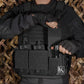 Krydex Tactical Triple 556 Magazine Pouch Placard 3x GP Pouches Detachable Mag Holders for Chest Rig and Vest