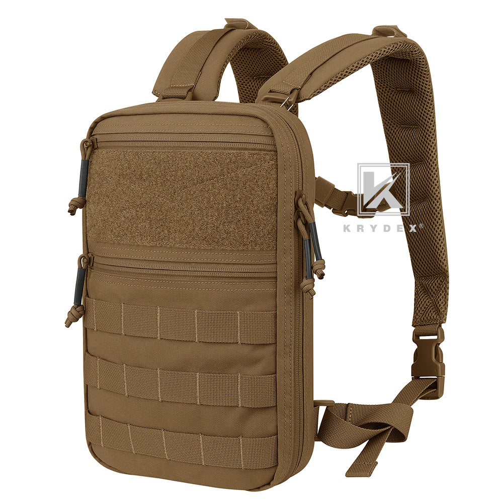 Krydex Tactical Hydration Pack 1.5L 50oz Water Bladder Carrier MOLLE for vest Hydro Backpack