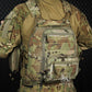 Krydex Tactical Zip-on Back Panel for Scarab Vest MOLLE Helmet Hydration Backpack