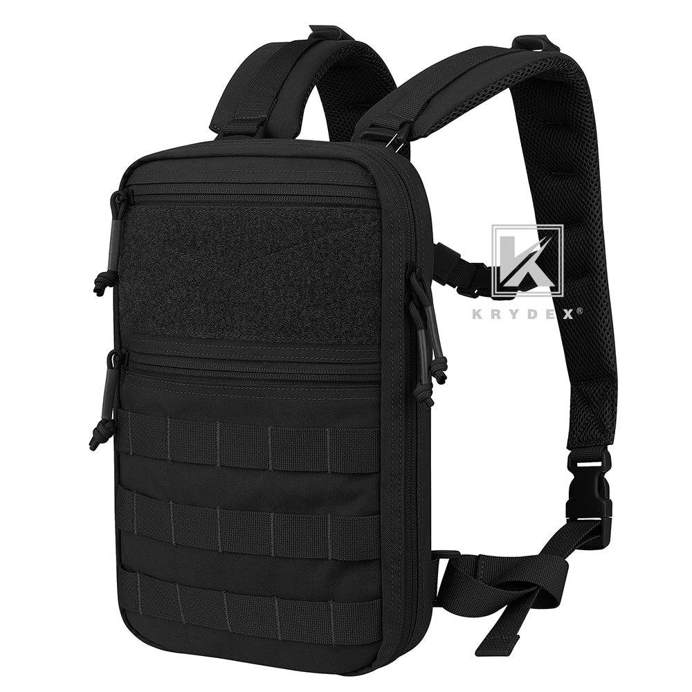 Krydex Tactical Hydration Pack 1.5L 50oz Water Bladder Carrier MOLLE for vest Hydro Backpack