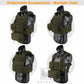 KRYDEX Low Vis Slick Plate Carrier FCS Tactical Molle Vest Elastic Cummerbund Micro Fight MK3 Chassis Drop SACK Pouch