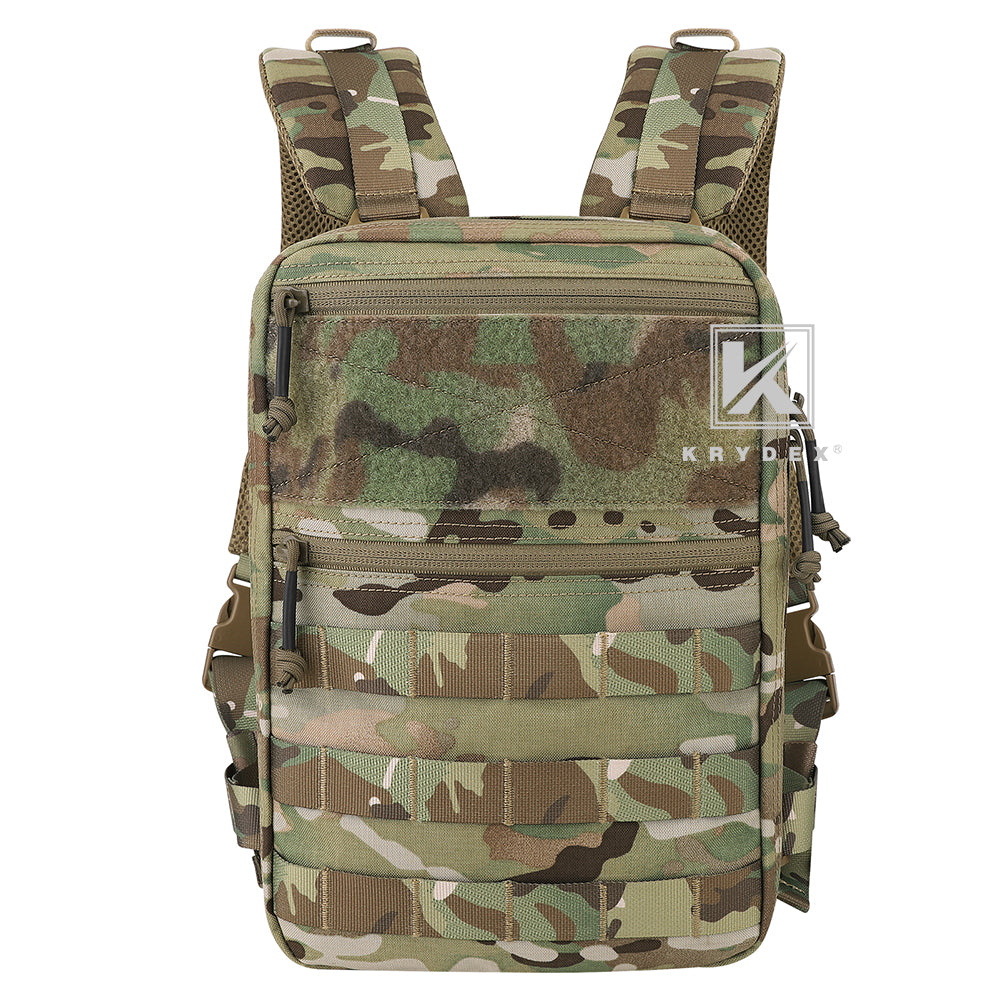 Krydex Tactical Hydration Pack 1.5L 50oz Water Bladder Carrier MOLLE for vest Hydro Backpack