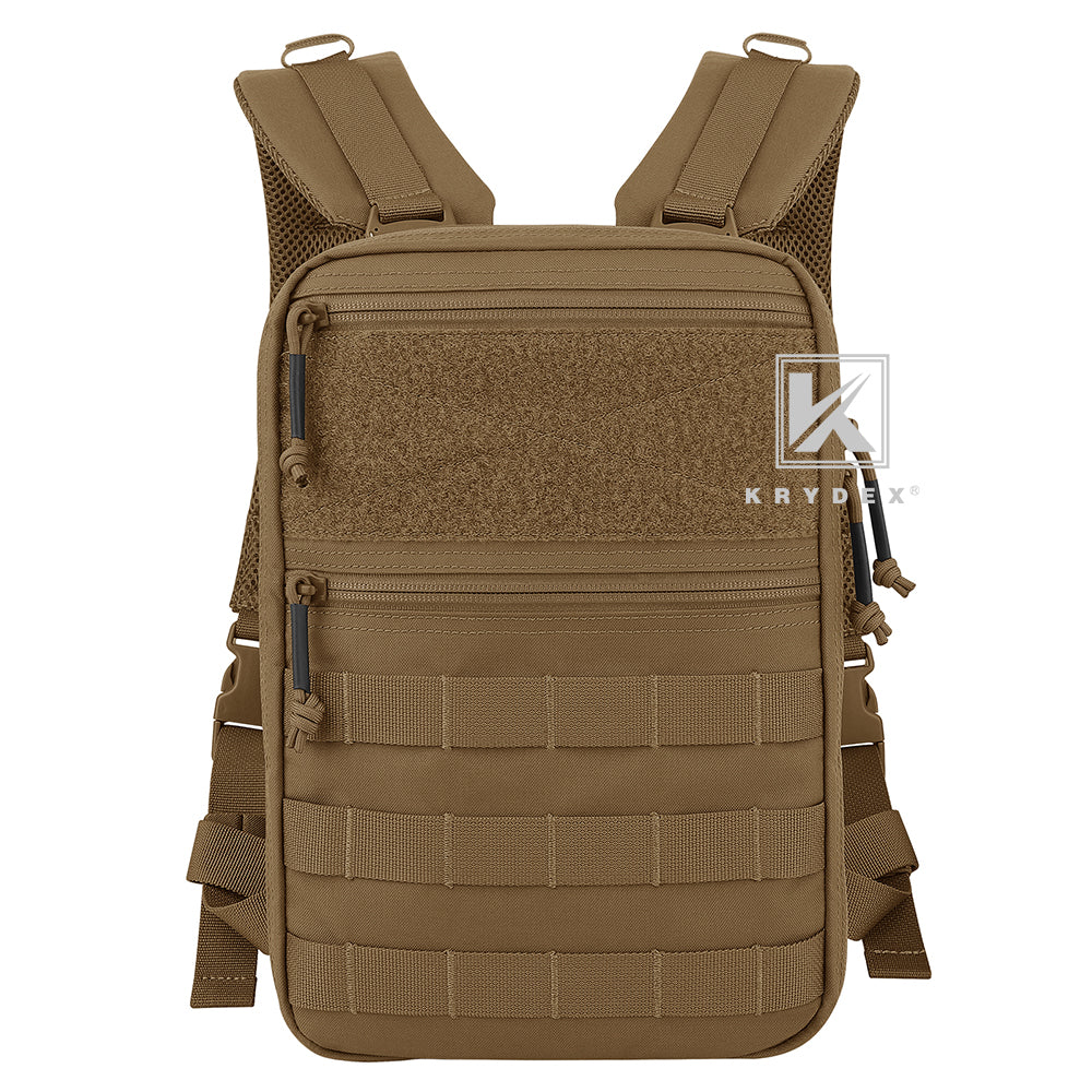 Krydex Tactical Hydration Pack 1.5L 50oz Water Bladder Carrier MOLLE for vest Hydro Backpack