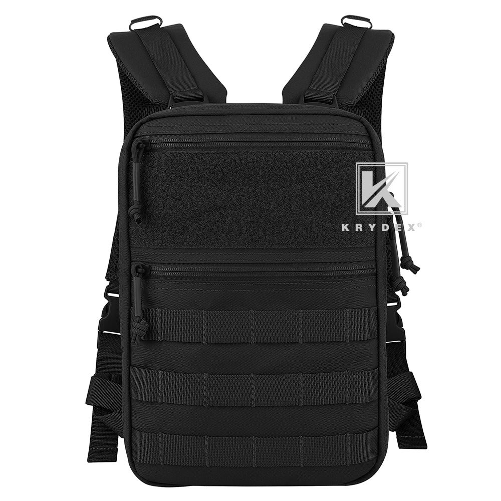 Krydex Tactical Hydration Pack 1.5L 50oz Water Bladder Carrier MOLLE for vest Hydro Backpack