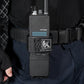 Krydex L-Style Universal Radio Holster Basketweave Two Way Radio Case Holder Fits For Motorola Kenwood 2” & 2.25” Duty Belt Carrier for First Responders