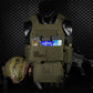 KRYDEX Low Vis Slick Plate Carrier FCS Tactical Molle Vest Elastic Cummerbund Micro Fight MK3 Chassis Drop SACK Pouch