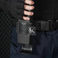 Krydex L-Style Universal Radio Holster Basketweave Two Way Radio Case Holder Fits For Motorola Kenwood 2” & 2.25” Duty Belt Carrier for First Responders