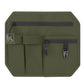 Krydex Tactical Hook Backed Organizer Panel Admin Insert EDC Pouch for Backpack Range Bag Accessory organizer Outdoor survival gear panel