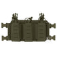 Krydex Tactical Triple Elastic 556 Magazine Pouch Placard GP Pouch Low-Profile Mag Holders for Chest Rig and Vest