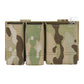 Krydex Tactical Double 9mm & 5.56 Magazine Pouch Mag Holder Duty Belt & Molle Compatible