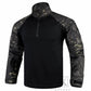 Krydex Tactical Men’s Combat Shirts with Elbow Pads Uniform