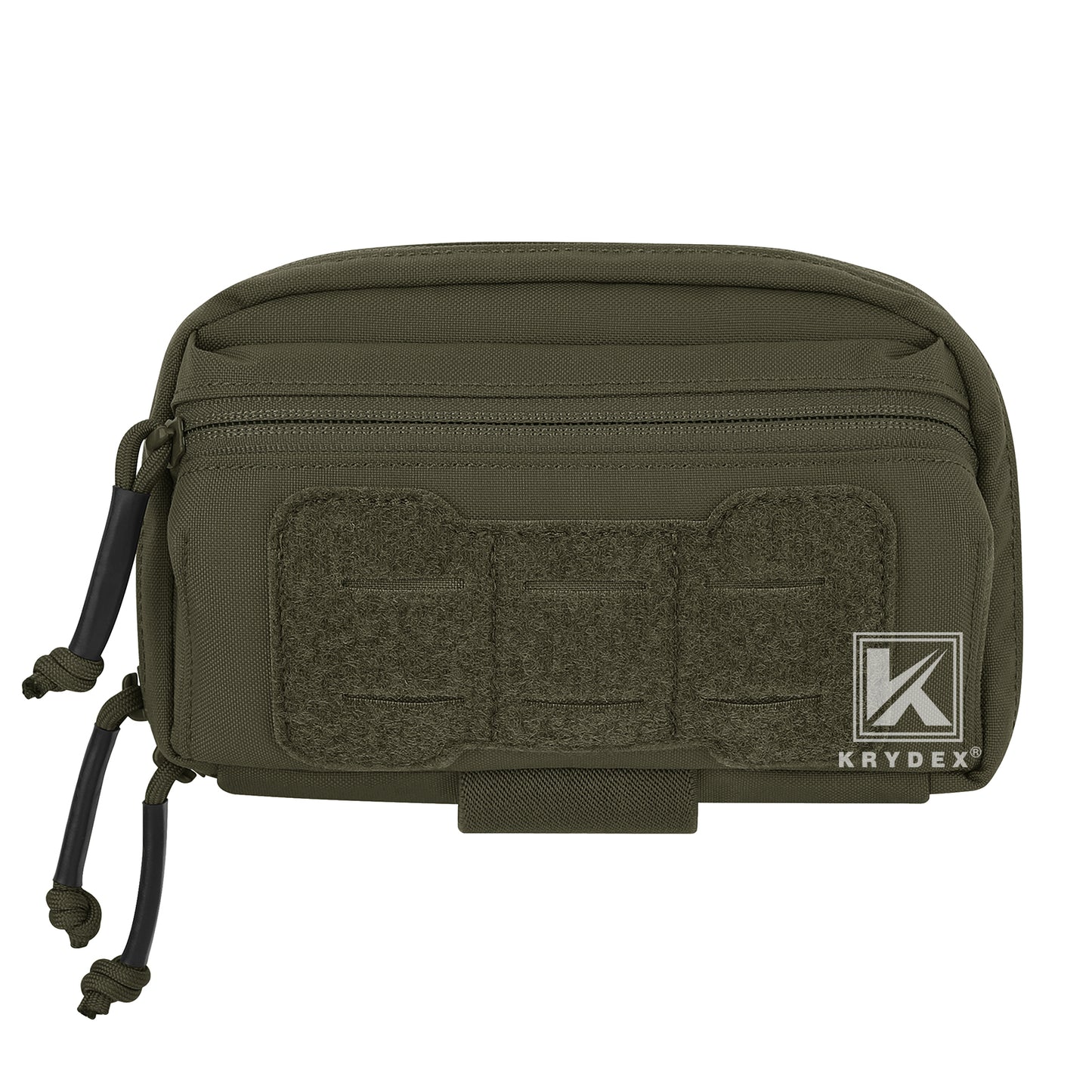 Krydex Tactical Admin Pouch Chest Bag MOLLE Utility Pouch Front Pocket for Vest and Chest Rig