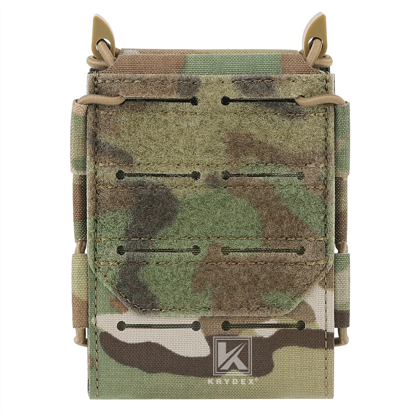 Krydex Tactical 556 Magazine Pouch Open Top Rifle Mag Carrier Rapid Access MOLLE Compatible