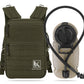 Krydex Tactical Hydration Pack 1.5L 50oz Water Bladder Carrier MOLLE for vest Hydro Backpack