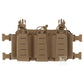 Krydex Tactical Triple Elastic 556 Magazine Pouch Placard GP Pouch Low-Profile Mag Holders for Chest Rig and Vest