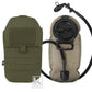 Krydex Tactical 1.5L 50oz Hydration Bladder Pouch Low Profile Hydra Carrier MOLLE Water Pack
