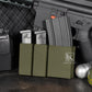 Krydex Tactical Double 9mm & 5.56 Magazine Pouch Mag Holder Duty Belt & Molle Compatible