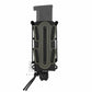 KRYDEX Soft Shell 9mm Pistol Magazine Pouch Mag Carrier with Clip Tall
