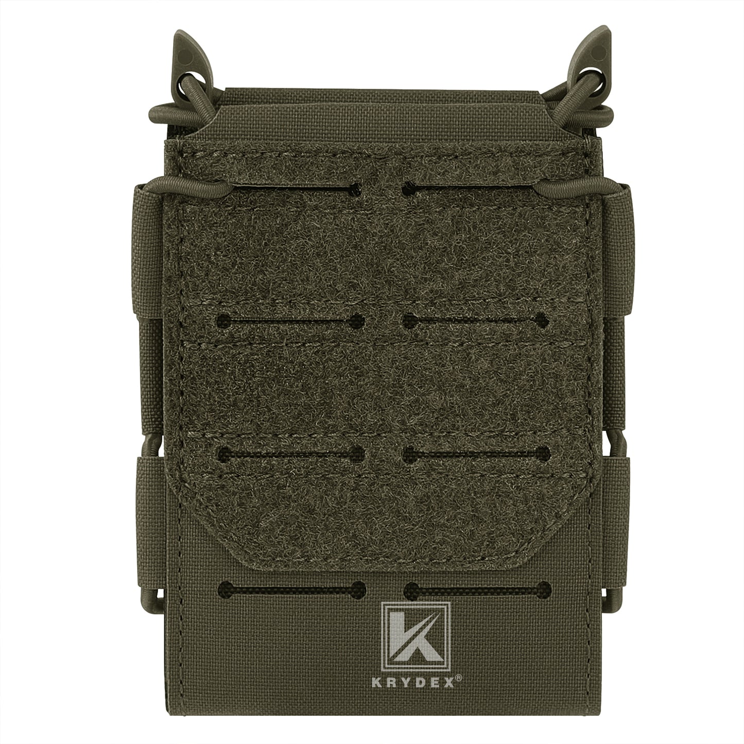 Krydex Tactical 556 Magazine Pouch Open Top Rifle Mag Carrier Rapid Access MOLLE Compatible