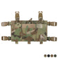 Krydex Tactical Triple 556 Magazine Pouch Placard 3x GP Pouches Detachable Mag Holders for Chest Rig and Vest