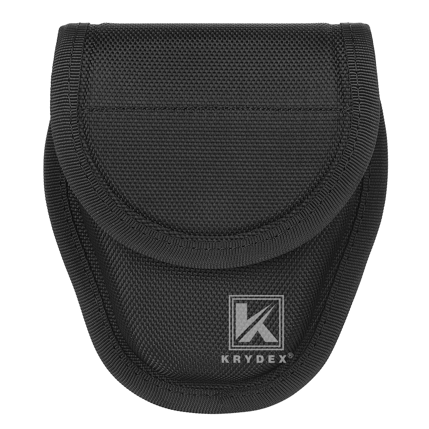 Krydex Hidden Snap Classic Handcuff Case Single Handcuff Pouch Fits 2” & 2.25” Duty Belt For Police Law Enforcement & Security Guard Equipment