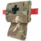 Krydex Tactical Micro Trauma Pouch MED IFAK Kit First Aid Insert Medical Holder Removable Tourniquet Holder MOLLE & Belt Compatible