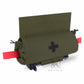 Krydex Tactical First AID Trauma Roll Up Medic Pouch EMT IFAK Dangler Drop Dump Pouch for Vest Chest Rig