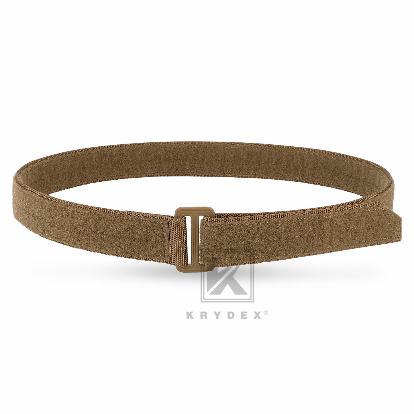 Krydex Tactical EDC Under Belt Hook & Loop Inner Belt 1.5" Duty Concealed Carry Base Belt