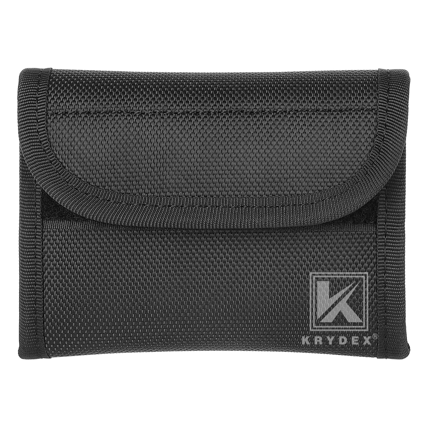 Krydex Flat Glove Holder Latex Nitrile Disposable Gloves Nylon Pouch Fits 2" & 2.25" Duty Belt For Police Firefighter Law enforcement EMT Paramedic First Responders