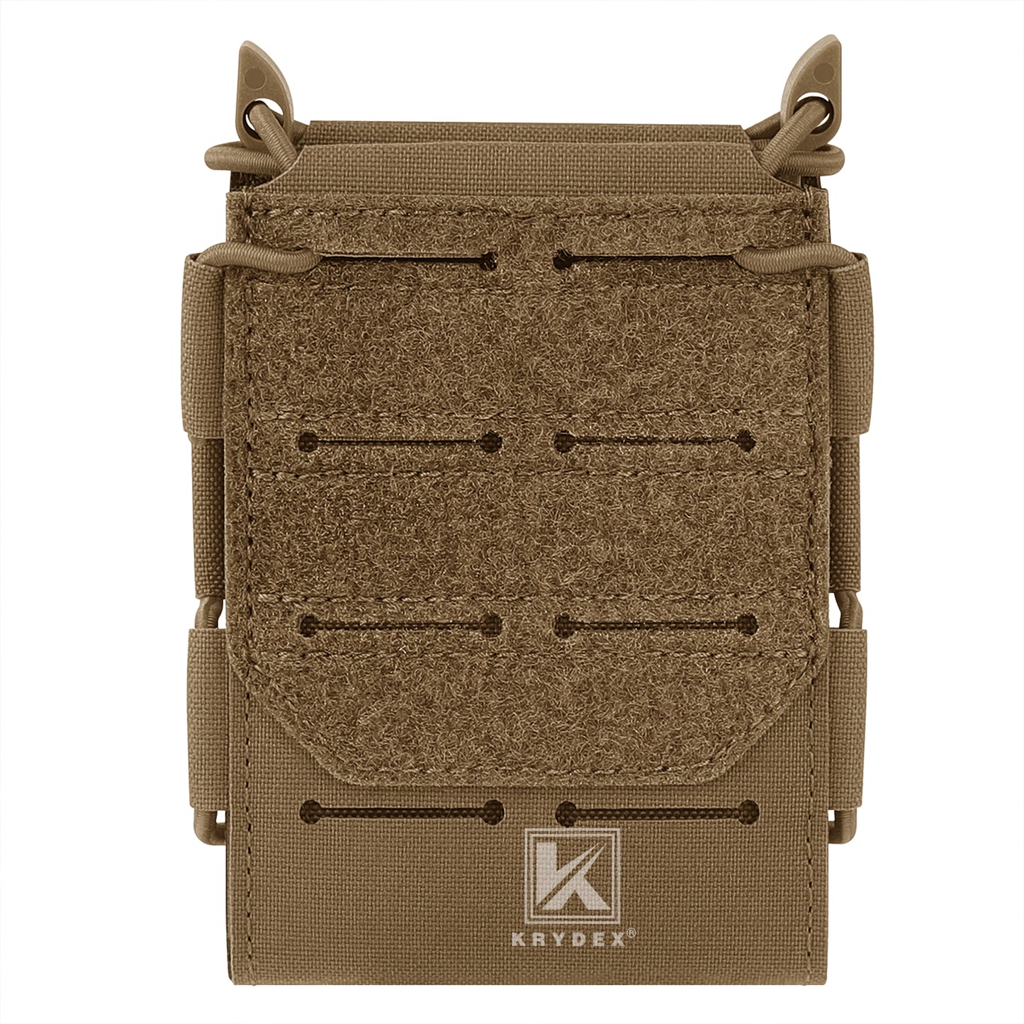 Krydex Tactical 556 Magazine Pouch Open Top Rifle Mag Carrier Rapid Access MOLLE Compatible