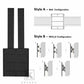 Krydex Tactical 9MM Pistol Magazine Pouch Double Stack .40 45 ACP Pistol Mag Holder Duty Belt & Molle Compatible