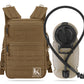 Krydex Tactical Hydration Pack 1.5L 50oz Water Bladder Carrier MOLLE for vest Hydro Backpack
