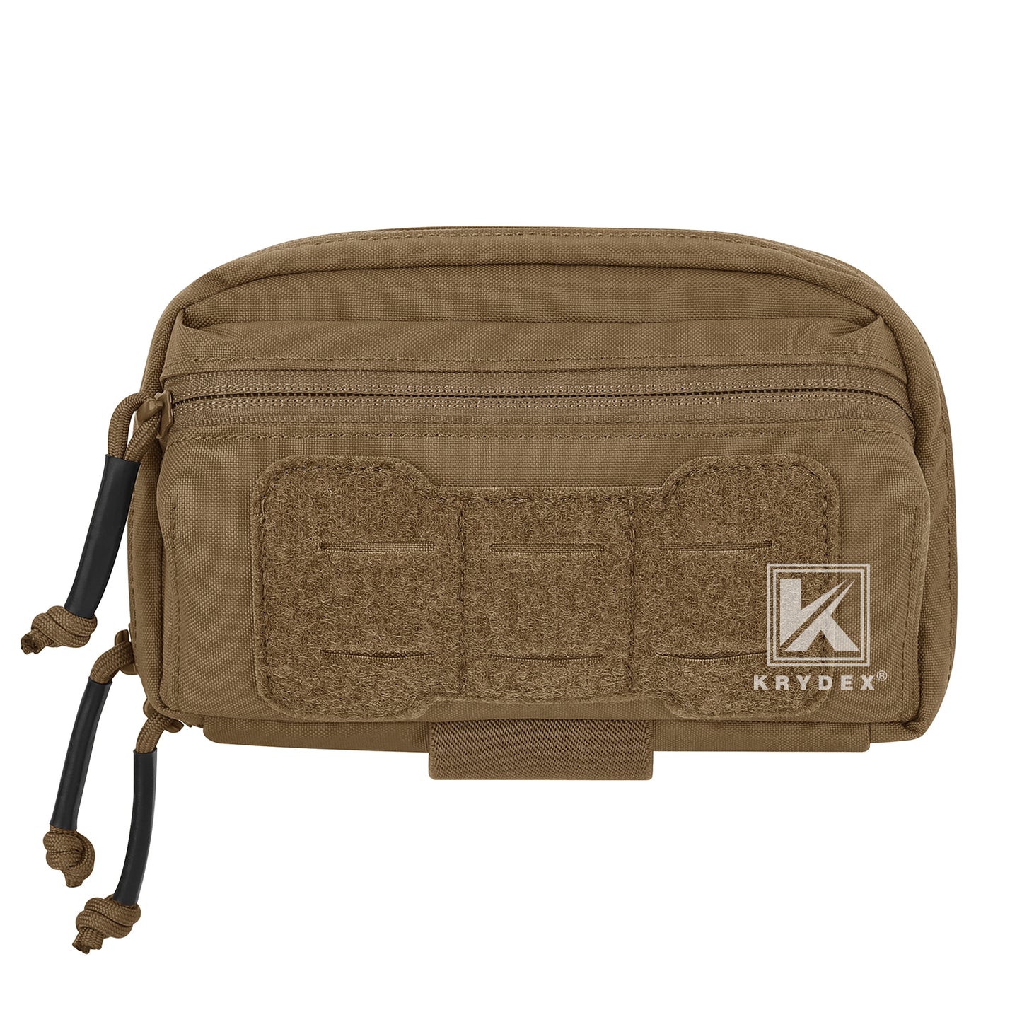Krydex Tactical Admin Pouch Chest Bag MOLLE Utility Pouch Front Pocket for Vest and Chest Rig