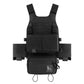 KRYDEX Low Vis Slick Plate Carrier Tactical Vest Body Armor w/MK Micro Fight Chest Rig Set