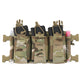 Krydex Tactical Chest Rig Triple Elastic 556 Magazine Pouch Placard GP Pouch Mini Drop Dangler Pouch