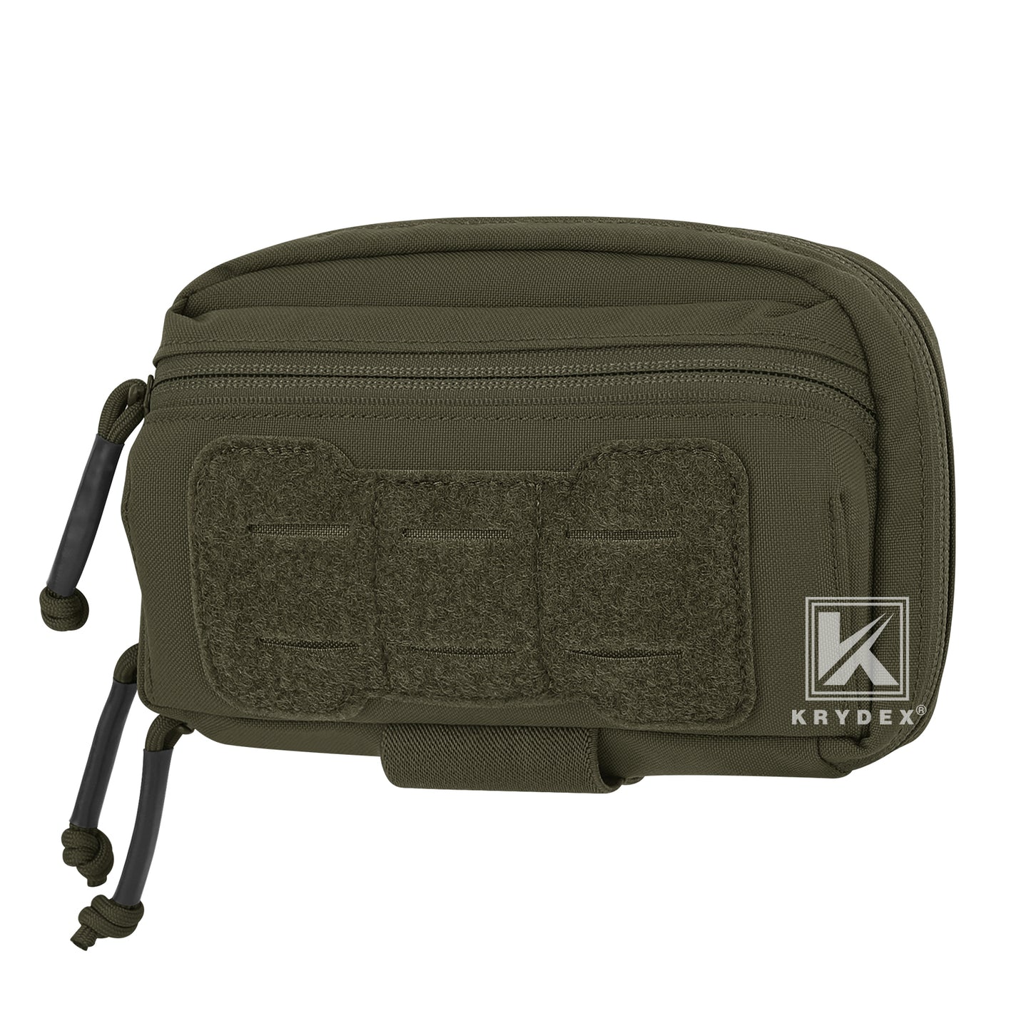 Krydex Tactical Admin Pouch Chest Bag MOLLE Utility Pouch Front Pocket for Vest and Chest Rig