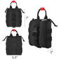 Krydex Tactical Tear Off Medical Pouch IFAK EMT Trauma Kit Pouch Rip Away First Aid Organizer MOLLE / Belt Compatible