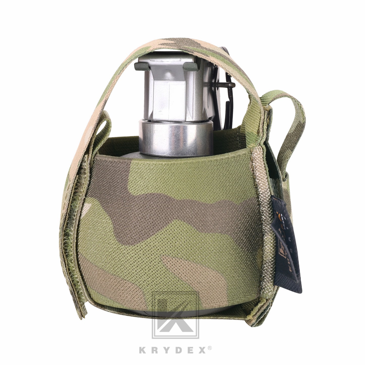 Krydex Tactical Elastic Frag Grenade Pouch MOLLE PALS & Belt system