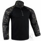 Krydex Tactical Men’s Combat Shirts with Elbow Pads Uniform