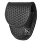 Krydex Double Hidden Snap Basket weave Handcuff Case Pouch Fits 2” & 2.25” Duty Belt For Police Law Enforcement & Security Guard Equipment