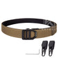 Krydex Tactical Belt 1.5" Heavy Duty EDC Gun Belt Rigid Nylon CCW Belt Quick Release
