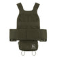 KRYDEX Low Vis Slick Plate Carrier Tactical Vest Body Armor w/MK Micro Fight Chest Rig Set