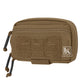 Krydex Tactical Admin Pouch Chest Bag MOLLE Utility Pouch Front Pocket for Vest and Chest Rig