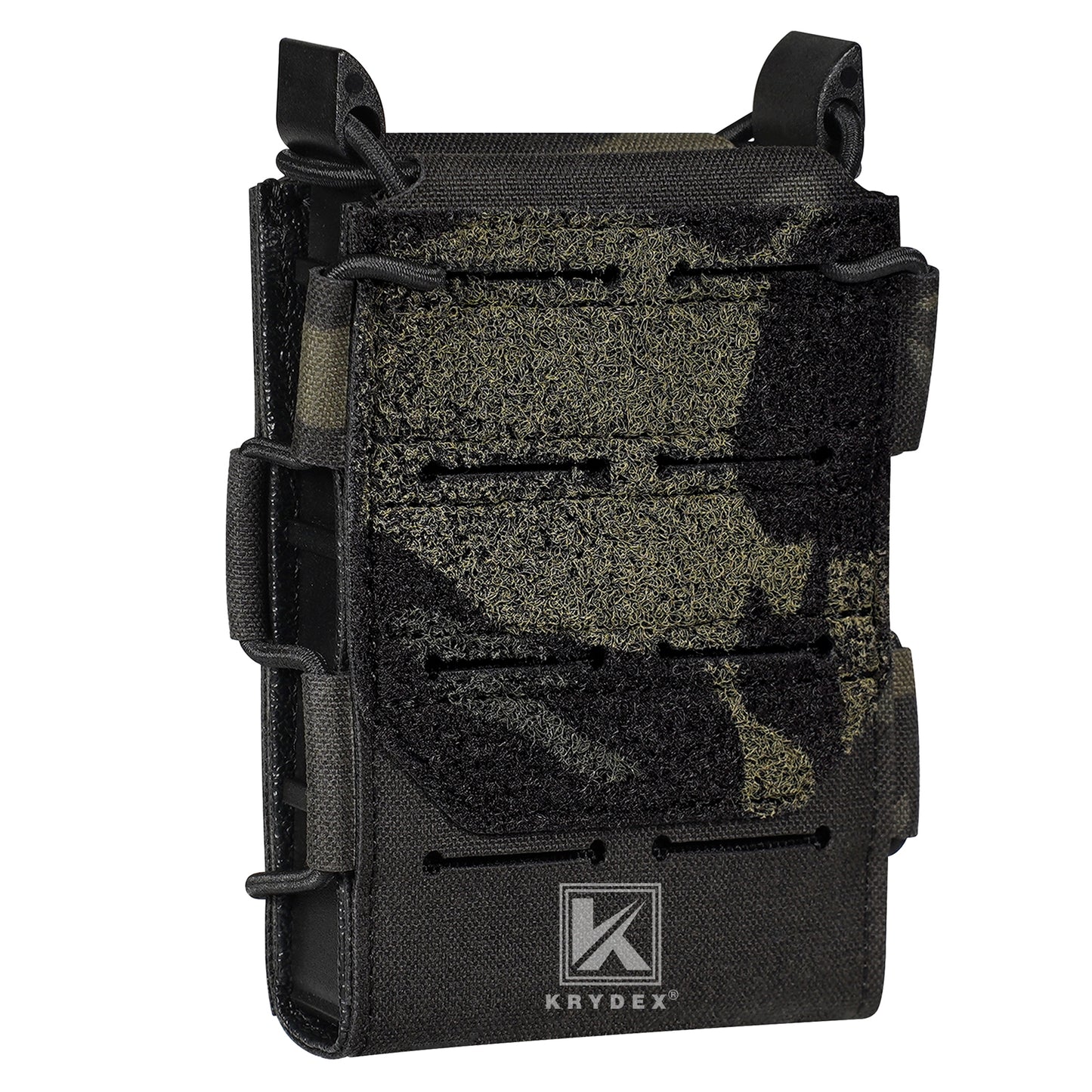 Krydex Tactical 556 Magazine Pouch Open Top Rifle Mag Carrier Rapid Access MOLLE Compatible