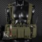 Krydex Tactical Chest Rig UW Gen IV Low Profile Micro Fight Rigs Carrier 556 9mm GP Pouch H Harness
