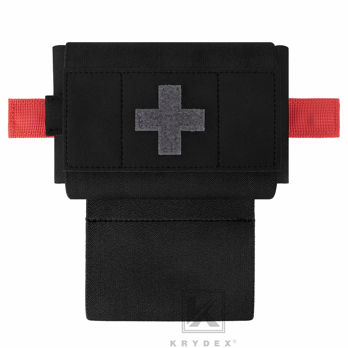 Krydex Tactical Micro Trauma Pouch MED IFAK Kit First Aid Insert Medical Holder Removable Tourniquet Holder MOLLE & Belt Compatible