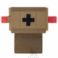 Krydex Tactical Micro Trauma Pouch MED IFAK Kit First Aid Insert Medical Holder Removable Tourniquet Holder MOLLE & Belt Compatible