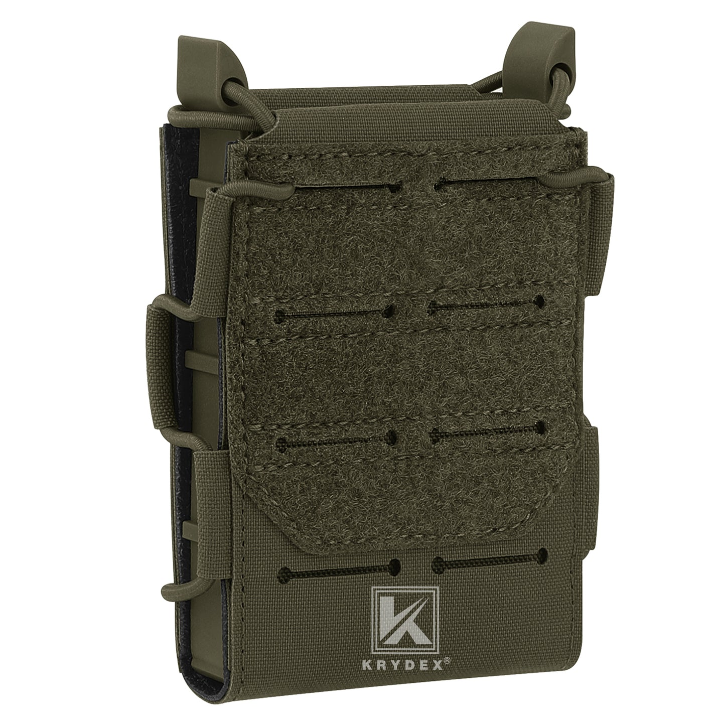 Krydex Tactical 556 Magazine Pouch Open Top Rifle Mag Carrier Rapid Access MOLLE Compatible