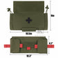 Krydex Tactical First AID Trauma Roll Up Medic Pouch EMT IFAK Dangler Drop Dump Pouch for Vest Chest Rig